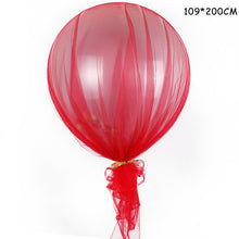 Load image into Gallery viewer, Wedding Table Decoration Balloon Tulle yarn With Balloon Column Stand Base for the New Year Party Birthday Xmas Party Decoration