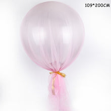 Load image into Gallery viewer, Wedding Table Decoration Balloon Tulle yarn With Balloon Column Stand Base for the New Year Party Birthday Xmas Party Decoration