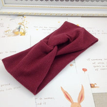 Load image into Gallery viewer, EE BABY HOT Women Headband Cross Top Knot Elastic Hair Bands Soft Solid Girls Hairband Hair Accessories Twisted Knotted Headwrap