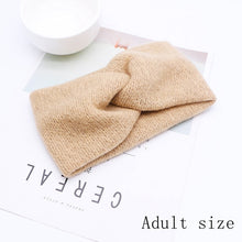Load image into Gallery viewer, Baby Headband Women Girl Twisted Hair Band Kids Woolen Headwrap Mommy and Me Headbands Toddler Spring Turban Hair Accessories
