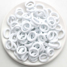 Load image into Gallery viewer, 100 pcs/lot kids hair rope Hair Accessories Scrunchy Elastic Hair Bands Girls decorations Headbands Rubber Band gum for hair