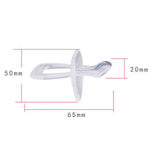 Load image into Gallery viewer, Personalize Name Mouse Head Dummy Clip Pacifier Clips Baby Silicone Pacifier Holder Chain Baby Attache Sucette Gift