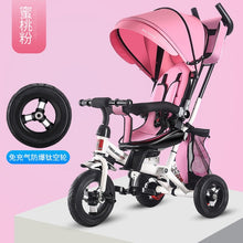 Load image into Gallery viewer, 4 In 1 Infant Tricycle Folding Rotating Seat Baby Stroller 3 Wheel Bicycle Kids Bikes Three Wheel Stroller Baby Trolley 6M-6Y