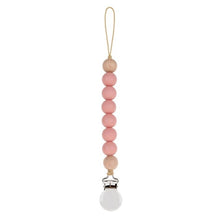 Load image into Gallery viewer, Pacifier Clips Chain Silicone Beads BPA Free DIY Dummy Clip Holder Soother Chains Baby Teething Toys Chew Gifts