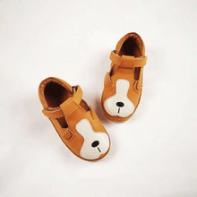 Load image into Gallery viewer, Donsje Real Leather ! Kids Brand Shoes Lovely Animal Toddler Boys Girls Fall Winter Shoes Top Quality Little Girl Leather Shoes