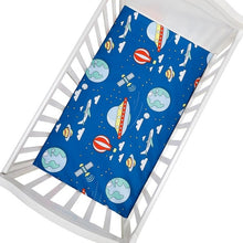 Load image into Gallery viewer, Newborn Baby Fitted Crib Sheets130*70 cm Cartoon Print Bed Sheet Baby Bed Mattress Covers for Unisex Baby Boys Girls