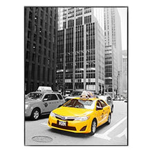 Load image into Gallery viewer, New York City Yellow Taxi Scene Canvas Painting Wall Art Pictures Poster and Prints for Living Room Interior Home Decor