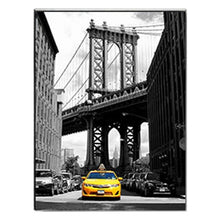 Load image into Gallery viewer, New York City Yellow Taxi Scene Canvas Painting Wall Art Pictures Poster and Prints for Living Room Interior Home Decor