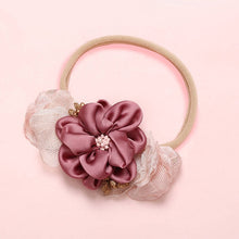Load image into Gallery viewer, BalleenShiny Fashion Florals Headband Newborn Baby Elastic Princess Hairbands Child Kids Pearl Fresh Style Cute Headwear Gifts