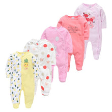 Load image into Gallery viewer, 5pcs Sleepers Baby Pyjamas Newborn Girl Boy Pijamas bebe fille Cotton Breathable Soft ropa bebe Newborn Sleepers Baby Pjiamas