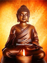 Load image into Gallery viewer, HUACAN 5D DIY Diamond Painting Buddha Zen Home Decoration Embroidery Picture Handcraft Art Kits Lover Gift