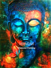 Load image into Gallery viewer, HUACAN 5D DIY Diamond Painting Buddha Zen Home Decoration Embroidery Picture Handcraft Art Kits Lover Gift