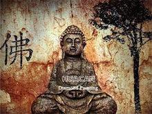 Load image into Gallery viewer, HUACAN 5D DIY Diamond Painting Buddha Zen Home Decoration Embroidery Picture Handcraft Art Kits Lover Gift