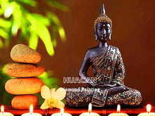 Load image into Gallery viewer, HUACAN 5D DIY Diamond Painting Buddha Religion Home Decoration Embroidery Picture Handcraft Art Kits