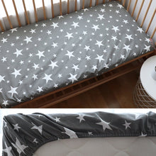Load image into Gallery viewer, Baby Fitted Sheet For Newborns Cotton Soft Crib Bed Sheet For Children Mattress Cover Protector 130x70cm Allow Custom Make