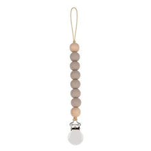 Load image into Gallery viewer, Pacifier Clips Chain Silicone Beads BPA Free DIY Dummy Clip Holder Soother Chains Baby Teething Toys Chew Gifts