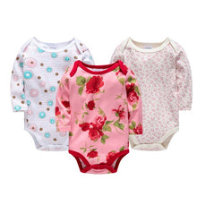Load image into Gallery viewer, Kavkas New Baby Boys Bodysuit 6 PCS 3 PCS Long Sleeve Cotton Baby Boy Girl Clothes 0-3 months Newborn body bebe Clothing