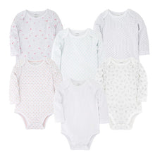 Load image into Gallery viewer, Kavkas New Baby Boys Bodysuit 6 PCS 3 PCS Long Sleeve Cotton Baby Boy Girl Clothes 0-3 months Newborn body bebe Clothing