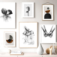 Load image into Gallery viewer, Body Sketch Geometric Wall Art Picture Canvas Poster Posters And Prints Living Room Decor Nordic Home Decoration Painting
