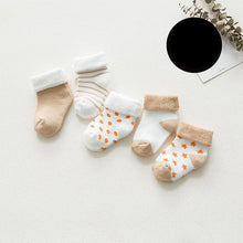 Load image into Gallery viewer, 5 pair High Quality Thicken Cartoon Comfort Cotton Newborn Socks Kids Boy New Born Baby Girl Socks Meia Infantil Miaoyoutong