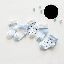 Load image into Gallery viewer, 5 pair High Quality Thicken Cartoon Comfort Cotton Newborn Socks Kids Boy New Born Baby Girl Socks Meia Infantil Miaoyoutong