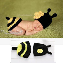 Load image into Gallery viewer, newborn photography props crothet baby clothes boy clothing boys accessories infant girl costume crocheted handmade outfit