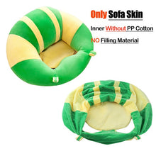 Load image into Gallery viewer, Baby Sofa Support Seat Cover Plush Chair Learning To Sit Comfortable Toddler Nest Puff Washable without Filler Cradle Sofa Chair