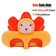 Load image into Gallery viewer, Baby Sofa Support Seat Cover Plush Chair Learning To Sit Comfortable Toddler Nest Puff Washable without Filler Cradle Sofa Chair