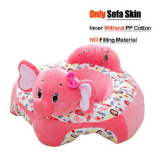 Load image into Gallery viewer, Baby Sofa Support Seat Cover Plush Chair Learning To Sit Comfortable Toddler Nest Puff Washable without Filler Cradle Sofa Chair