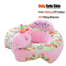 Load image into Gallery viewer, Baby Sofa Support Seat Cover Plush Chair Learning To Sit Comfortable Toddler Nest Puff Washable without Filler Cradle Sofa Chair