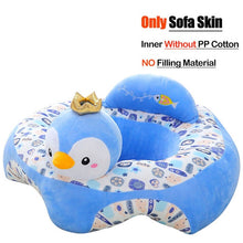 Load image into Gallery viewer, Baby Sofa Support Seat Cover Plush Chair Learning To Sit Comfortable Toddler Nest Puff Washable without Filler Cradle Sofa Chair
