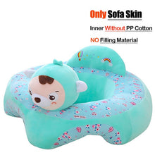 Load image into Gallery viewer, Baby Sofa Support Seat Cover Plush Chair Learning To Sit Comfortable Toddler Nest Puff Washable without Filler Cradle Sofa Chair