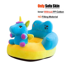 Load image into Gallery viewer, Baby Sofa Support Seat Cover Plush Chair Learning To Sit Comfortable Toddler Nest Puff Washable without Filler Cradle Sofa Chair