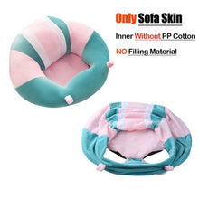 Load image into Gallery viewer, Baby Sofa Support Seat Cover Plush Chair Learning To Sit Comfortable Toddler Nest Puff Washable without Filler Cradle Sofa Chair