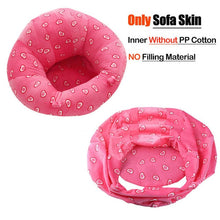 Load image into Gallery viewer, Baby Sofa Support Seat Cover Plush Chair Learning To Sit Comfortable Toddler Nest Puff Washable without Filler Cradle Sofa Chair