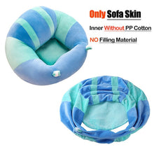 Load image into Gallery viewer, Baby Sofa Support Seat Cover Plush Chair Learning To Sit Comfortable Toddler Nest Puff Washable without Filler Cradle Sofa Chair
