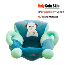 Load image into Gallery viewer, Baby Sofa Support Seat Cover Plush Chair Learning To Sit Comfortable Toddler Nest Puff Washable without Filler Cradle Sofa Chair
