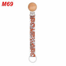 Load image into Gallery viewer, Cotton Linen Baby Pacifier Chain Clip Soother Nipple Holder Clasps Dummy Pacifier Clips Attache Feeding dropship