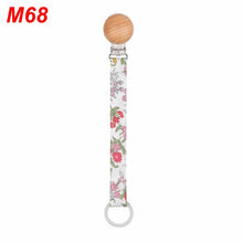 Load image into Gallery viewer, Cotton Linen Baby Pacifier Chain Clip Soother Nipple Holder Clasps Dummy Pacifier Clips Attache Feeding dropship
