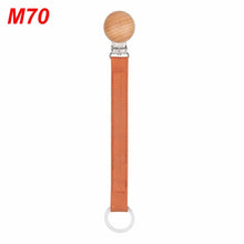 Load image into Gallery viewer, Cotton Linen Baby Pacifier Chain Clip Soother Nipple Holder Clasps Dummy Pacifier Clips Attache Feeding dropship