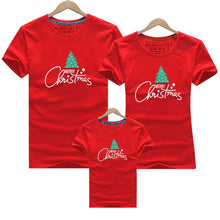 Load image into Gallery viewer, Family Clothing 2020 Christmas Snowman Print Kid T-shirts Mommy and Me Clothes Mother Daughter Father Family Matching Outfits