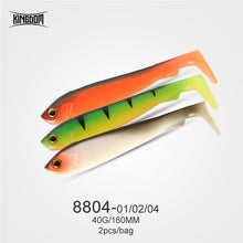 Load image into Gallery viewer, Kingdom Hot Perfect Soft Baits 120mm 200mm 160mm 170mm Good Action Sinking Fishing lures Swimbaits Artificial soft lure for Pike