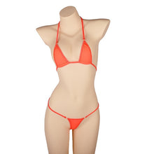 Load image into Gallery viewer, PARAKINI Micro Mini Bikini Set 2020 New Sexy Women Erotic Transparent Swimwear Bathing Suit Tiny G-String Thong Bikini Beachwear