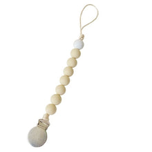 Load image into Gallery viewer, Pacifier Clips Chain Silicone Beads BPA Free DIY Dummy Clip Holder Soother Chains Baby Teething Toys Chew Gifts