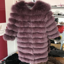 Load image into Gallery viewer, 2020 Real Fox Fur Coat Women Natural Real Fur Jackets Vest Winter Outerwear Women Clothes