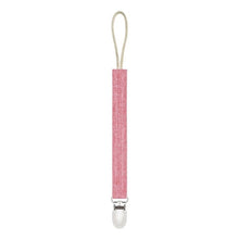 Load image into Gallery viewer, Cotton Linen Baby Pacifier Chain Clip Soother Nipple Holder Clasps Dummy Pacifier Clips Attache Feeding dropship