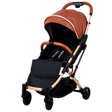 Load image into Gallery viewer, Babyfond 5.8 kg Light Stroller Gold Frame Car Portable Carriage Umbrella Baby Stroller Newborn Travelling Pram on Plane Gifts