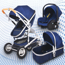 Load image into Gallery viewer, Babyfond Baby stroller high landscape baby Cart 3 in 1 baby stroller with car seat 2 in 1 baby stroller CE safety