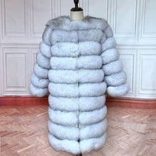Load image into Gallery viewer, 2020 Real Fox Fur Coat Women Natural Real Fur Jackets Vest Winter Outerwear Women Clothes