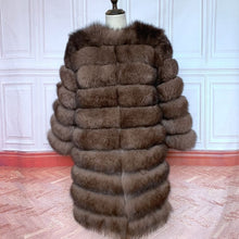 Load image into Gallery viewer, 2020 Real Fox Fur Coat Women Natural Real Fur Jackets Vest Winter Outerwear Women Clothes